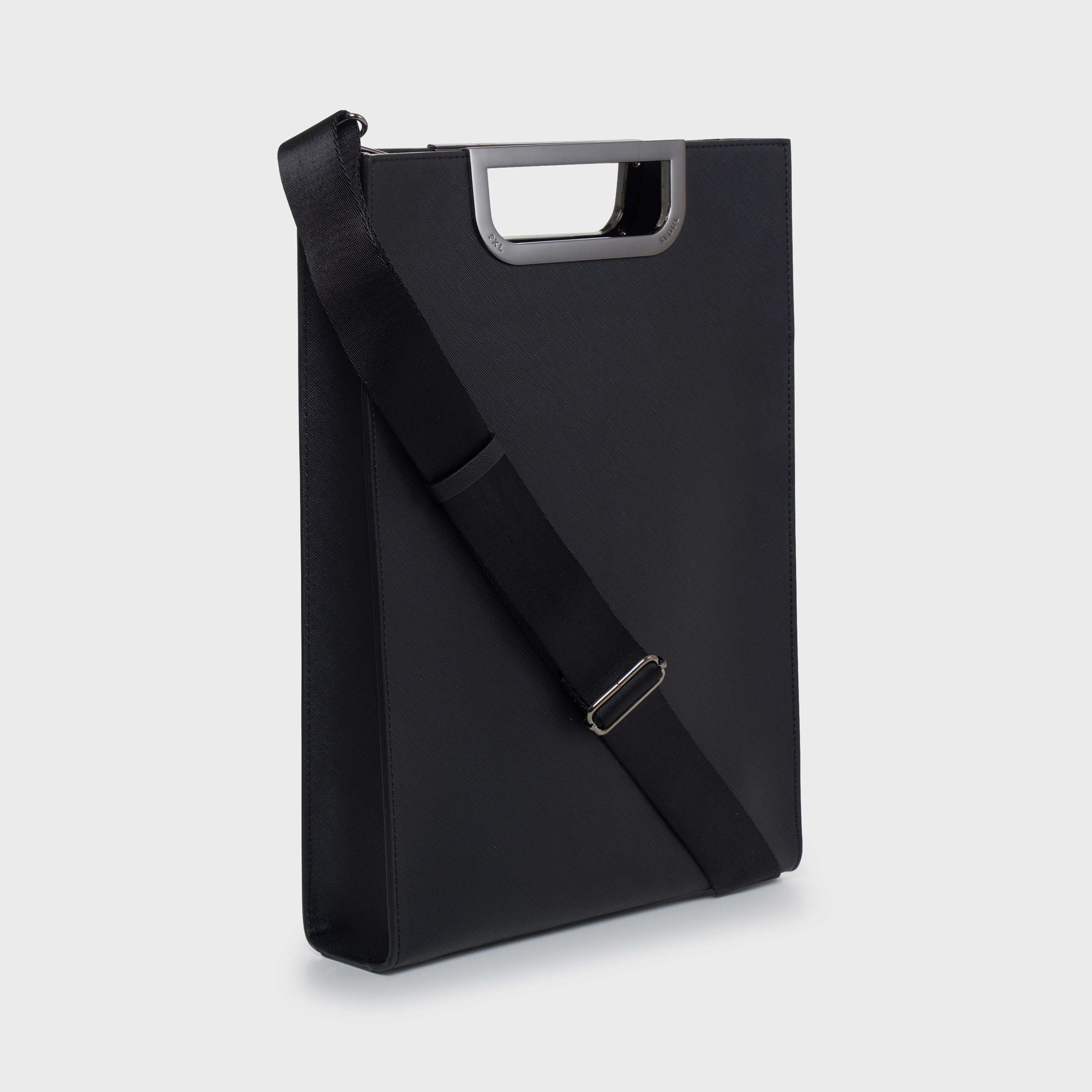 Metalgrip slim briefcase (Black/Onyx)